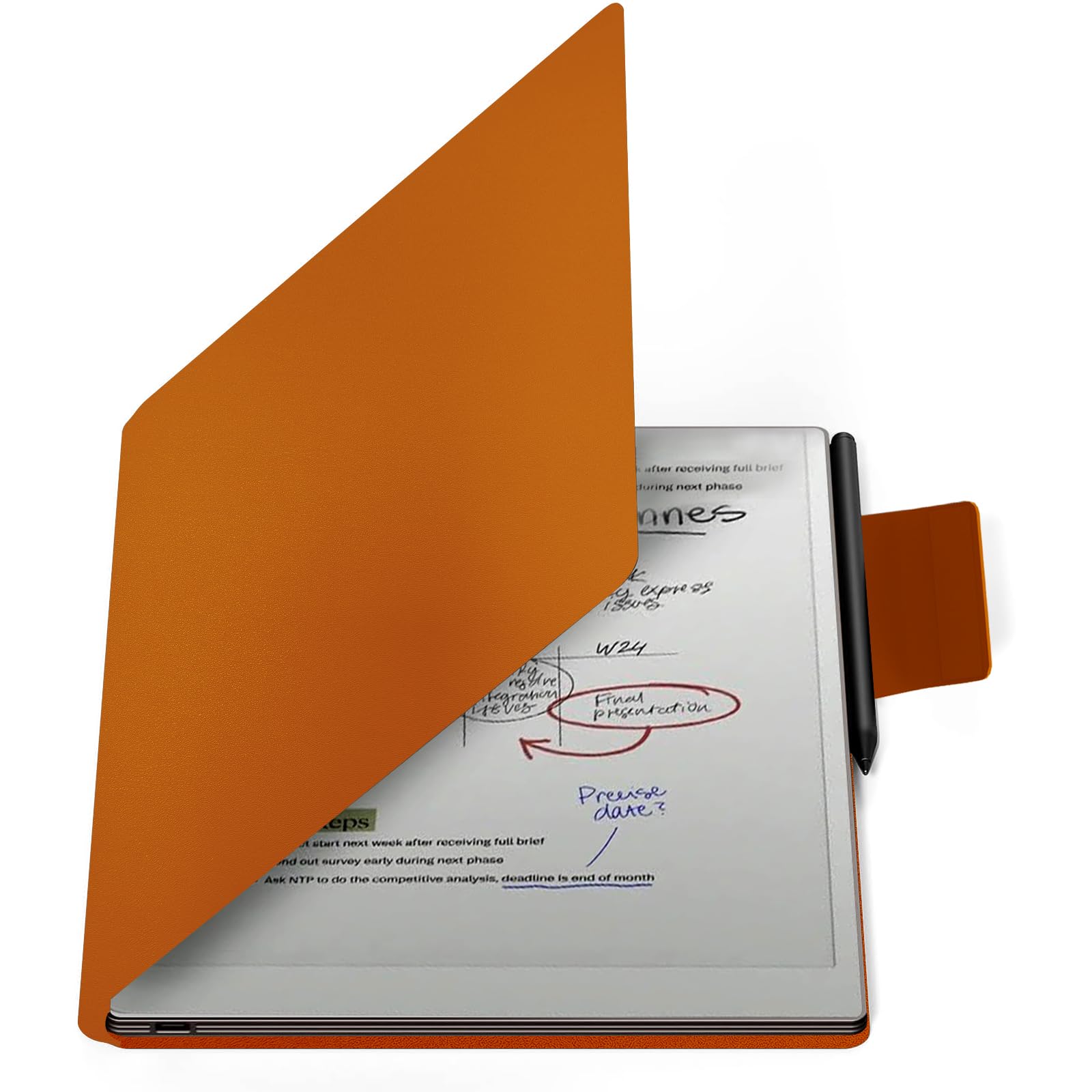 JvKzaen Case for Remarkable Paper Pro Color 11.8”,Slim Hard Back